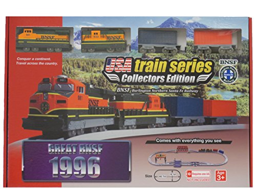 LEC USA 1996 Burlington Northern Sante Fe Battery Operated Train Set