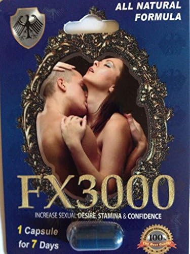 FX 3000 Pill Men Sexual Enhancement Stimulant Capsule Blister Pack 1 Cap