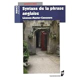 Syntaxe de la phrase anglaise : Licence-Master-Concourspar Sandrine Oriez