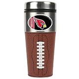 Arizona Cardinals 16oz GameBall Travel Tumbler Stainless Steel Water Bottle 13 Oz