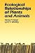 Book Ecological Relationships of Plants and Animals
