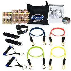 Bodylastics Resistance Bands Basic Tension Edition with User Book and DVD