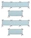 Blue, Grey and White Woodland Animal Toile Collection Girl or Boy Crib Bumper
