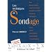 Les techniques de sondage