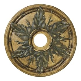 24" Banana Leaf Ceiling Fan Medallion