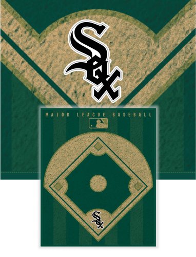Buy Chicago White Sox 60x50 inch Diamond Fleece Blanket Throw by Biederlack