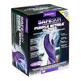 Safeskin Latex-Free & Powder-Free Purple Nitrile Gloves - 40 ea