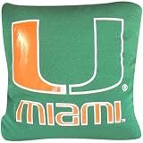 My Team Miami Hurricanes Squishy Microbead Square Pillow