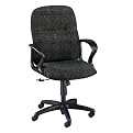 Gamut Series Managerial Mid-Back Chair - Gray/ Black