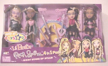 Buy Lil Bratz Mini 4 Pack Rock Starz