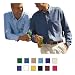 UltraClub - Men's Cypress Denim Long-Sleeve Shirt (8960)