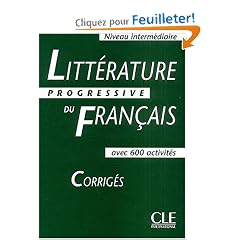 Litt�rature progressive du fran�ais (Corrig�s)