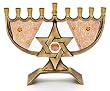 Autumn Star Menorah - by Lily Art ( 8.5x6" )