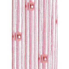 Perlen Fadenvorhang Helena 90 x 250 cm, Farbe:rosa