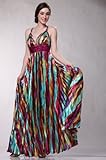 JR185 Print Pleated Satin Occasion Pageant Prom Dress