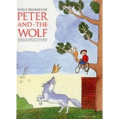 Peter and the Wolf: Children's Book with Easy Piano Pieces