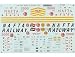 Microscale N Scale SD50 & AC4400CW Decal Set - Kansas City Southern - KCS NAFTA 1988+