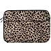 Fausse fourrure Sacoche en Néoprène pour ordinateur portable 33,78 cm, Apple Macbook 33 cm HP Pavilion 33,78 cm Acer Aspire 33,78 cm Acer Timeline Toshiba Satellite Sony Vaio Dell Latitude Dell Inspiron Samsung Notebook Sleeves (Disponible en différentes couleurs) (Leopard)
