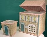 Giftmark LH255DSWB200DS Doll Shop Hamper and Waste Paper Basket