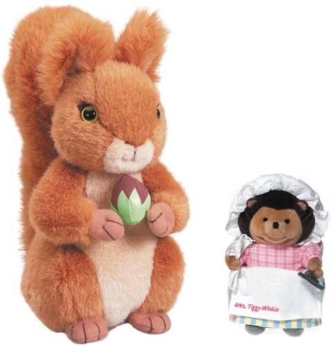 Childrens Toyshop  Toys : Centenary Squirrel Nutkin and Beanie