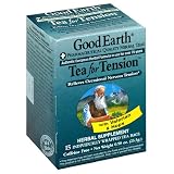 Good Earth Tea, Tea for Tension, Case of Six 15-Count Boxes (90 Tea Bags)