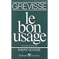 Le Bon Usage (13 �me �dition)