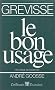 Le Bon Usage (13 �me �dition)