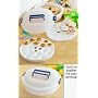 3-n-1 Food Carrier Holds Pies Deviled Eggs Cupcake Muffins