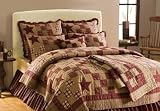 Star Patch Queen Patchwork Quilt