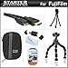 Starter Accessories Kit For Fuji Fujifilm FinePix F800EXR, F770EXR F750EXR F660EXR F600 EXR F505EXR F500EXR F550EXR XF1, F850EXR, F900EXR Digital Camera Includes Deluxe Carrying Case + 7 Flexible Tripod + Mini HDMI Cable + USB 2.0 Card Reader + More
