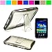 Premium TPU Hard Crystal Case Cover with Kickstand for Samsung Galaxy Tab 7 inch LCD Display Screen Wifi 3G Samsung Galaxy Tablet P1000, Grey