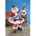 Poker Santa Shuffling Cards