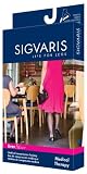 Sigvaris Ever Sheer Pantyhose 30-40mmHg Women's Closed Toe Short Length, Small Short, Black