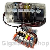FantasyBuy CIS (Continuous Ink System) for Canon Pixma iP4600 & iP4700 printer that are used in PGI-220 (Black : Pigment base Ink) & CLI-221 (Black, Cyan, Magenta and Yellow : Dye base ink) cartridge