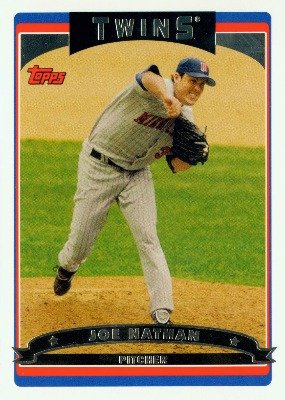 2006 Topps Baseball Card # 350 Joe Nathan Minnesota Twins