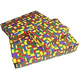 Amazon.com: Lego Gift Wrapping Paper Lego Bricks Set: Toys &amp; Games
