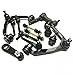 PartsW - 12 Pc Suspension Kit For Ford Expedition 97-02, F-150 97-03/ Lincoln Navigator 98-02/ Upper Control Arm with Ball Joints Assembly Lower Ball Joints Inner & Outer Tie Rod Ends Sway Bar