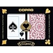 Copag 1546 Bridge Size Jumbo Index Playing Cards (Green Burgundy)