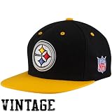 Mitchell & Ness Pittsburgh Steelers Throwbacks Wool 2 Tone Snapback Hat One Size Fits All