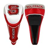 NORTH CAROLINA NC STATE WOLFPACK GOLF CLUB SHAFT GRIPPER DRIVER HEAD COVER