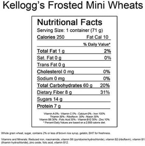 SCS Mini Wheat's Cereal in a Cup - 2 Oz. Cup - 12 Ct.