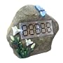 Solar Powered House Address Number Solar Rock (Large)