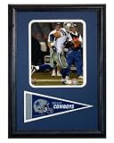 Dallas Cowboys' Jason Witten Photograph with Team Pennant in a 12