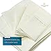 Elegant Designer Bed Sheets Set 6 pc - Silky Soft High Quality Patterned 1800 Brushed Microfiber Bedding - 4 Pillowcases, Extra Deep Pocket Fitted and Flat Sheet - by Cosy House (Ivory - Dots, King)