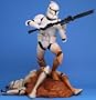 Star Wars Unleashed "White Clone Trooper" Variant MOC