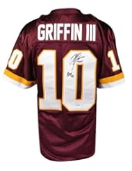 Collectibles: Robert Griffin III Signed Jersey w/ ROY 2012 - Custom Prostyle - Witness - RG3 - JSA Certified - Autographed NFL Jerseys - Sports Memorabilia