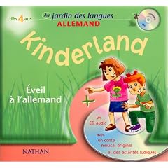 Kinderland : Eveil � l'allemand (1 livre + 1 CD audio)