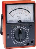 Triplett 60 Ruggedized Volt-Ohm Millimeter with 28 Ranges and Functions, 1000V AC/DC
