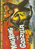 King Kong Vs. Godzilla 11 x 14 Reproduction Poster