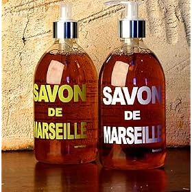 Savon Liquide de Marseille (Liquid Marseille Soap) World-famous Pure and Gentle Hand Soap from the South of France. 500ml plastic bottle.